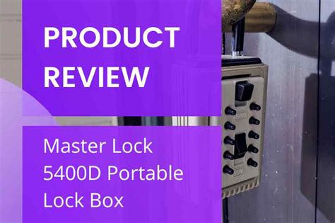 Master Lock 5400D Portable Lock Box Review | Features & Pricing
