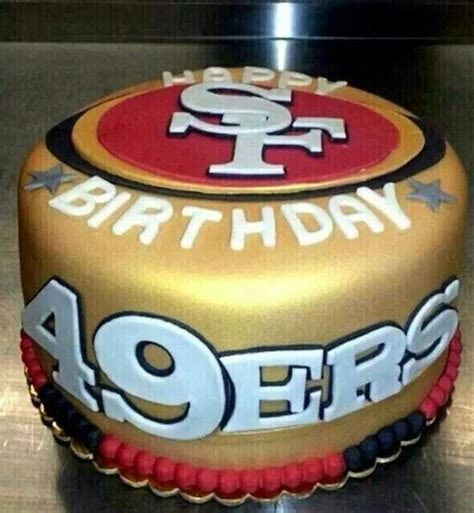 49ers Birthday Cake | SF 49ers / The Empire | Pinterest