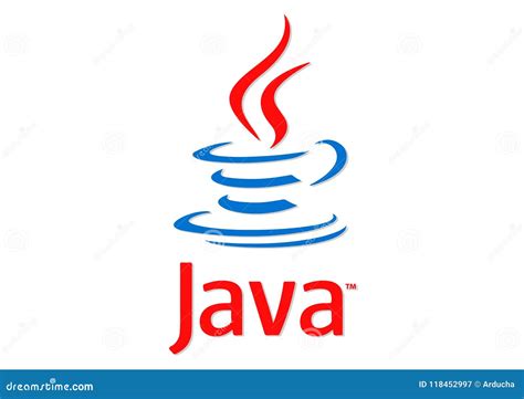 Java logo editorial photography. Illustration of vector - 118452997