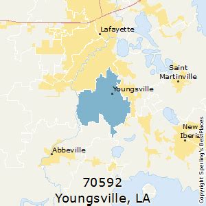 Youngsville (zip 70592), LA