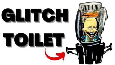 Cómo DIBUJAR al😱GLITCH TOILET🚽de los SKIBIDI TOILET / How to DRAW ...