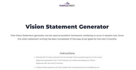 7 Personal Mission Statement Generators for 2024