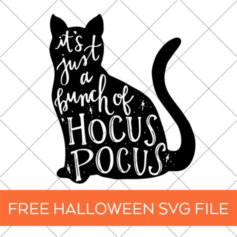 FREE Halloween SVG File - Hocus Pocus Tote - Pineapple Paper Co.