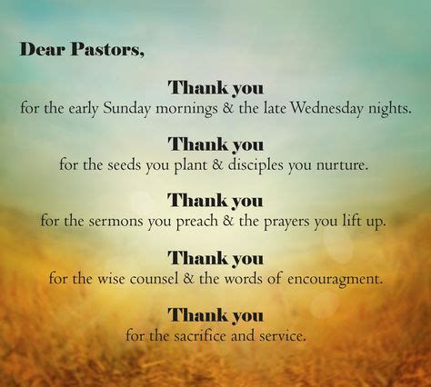 pastor appreciation short quotes - Lenita Mcclure