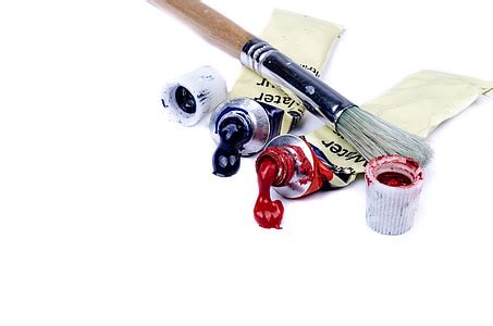 Royalty-Free photo: Selective focus photography of paint brushes | PickPik