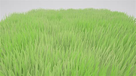 blender - Adding Grass to a Low-Poly Mesh in Unity - Game Development ...