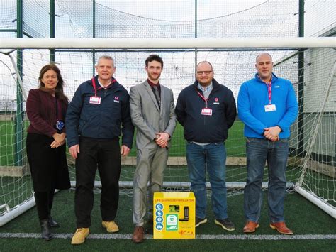 Winvic donates life-saving defibrillator to Manor School Raunds - Winvic