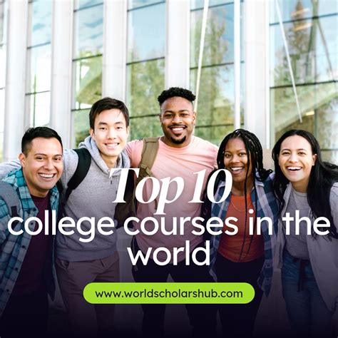 Top 10 College Courses in the World for 2023