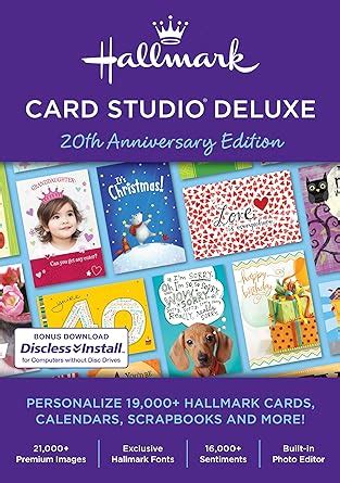 Amazon.com: Hallmark Card Studio Deluxe 2019 [PC Download] - Old Version: Software