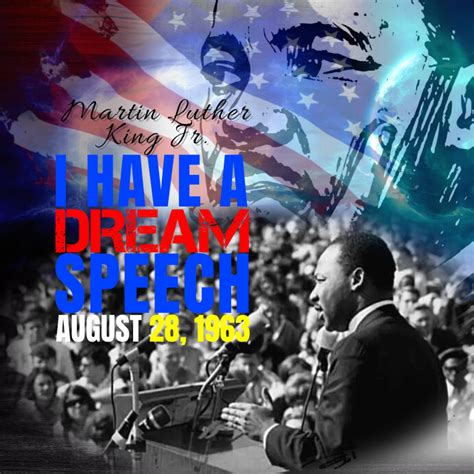 martin Luther king jr speech Template | PosterMyWall