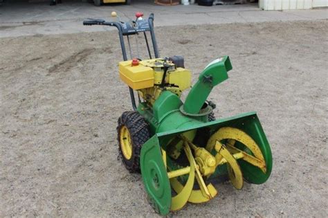 John Deere 826 Snowblower For Sale | PIXMOB