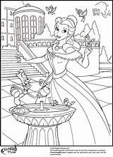 Disney Princess Belle Coloring Pages  Minister sketch template