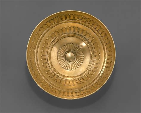 Gold bowl | Cypriot | Archaic | The Metropolitan Museum of Art