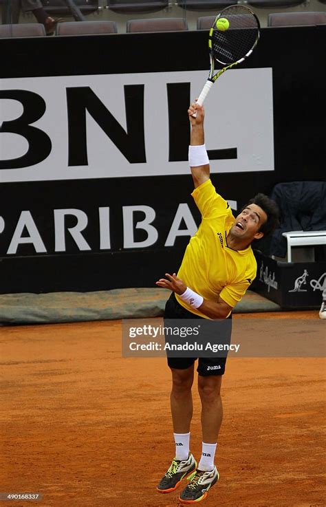 Pere Riba of Spain in action against Stanislas Wawrinka of... News Photo - Getty Images