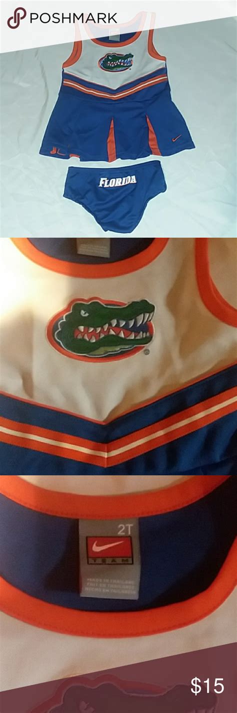 Girls Florida Gators Cheerleaders Outfit | Cheerleading outfits ...