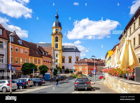 Historical city of Kitzingen, Germany Stock Photo - Alamy