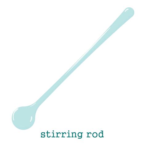 Stirring rod icon, cartoon style 8887633 Vector Art at Vecteezy