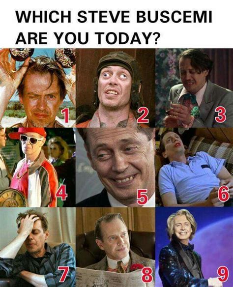 Steve Buscemi | Steve buscemi meme, Steve buscemi, Today meme