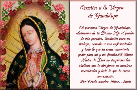 Santa María, Madre de Dios y Madre nuestra: Oración a la Virgen de Guadalupe