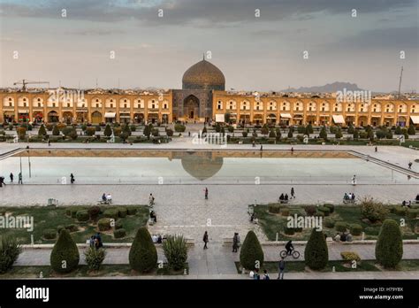 view over naqsh-e jahan square Stock Photo - Alamy