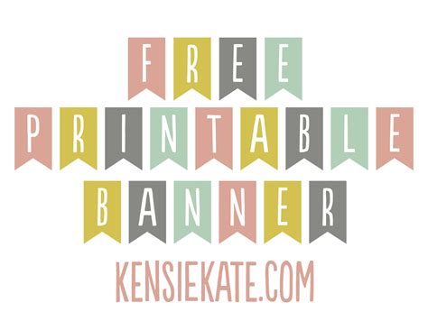 Free Printable Welcome Banner Template - Free Printable