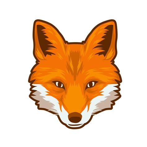 fox head vector 24487496 Vector Art at Vecteezy