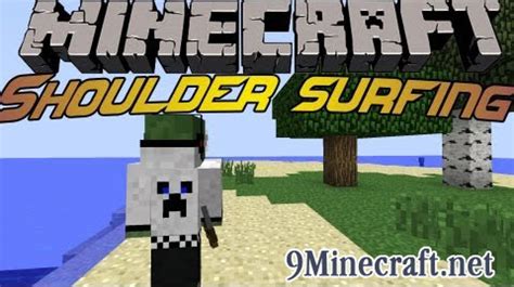 Shoulder Surfing Mod - 9Minecraft.Net