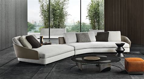 LAWSON Sectional sofa By Minotti | design Rodolfo Dordoni