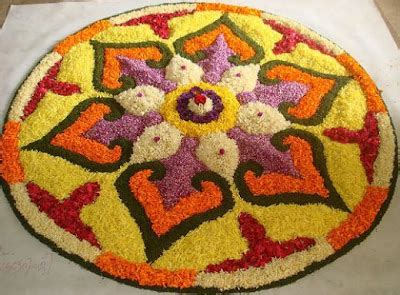 Onam Pookalam Designs