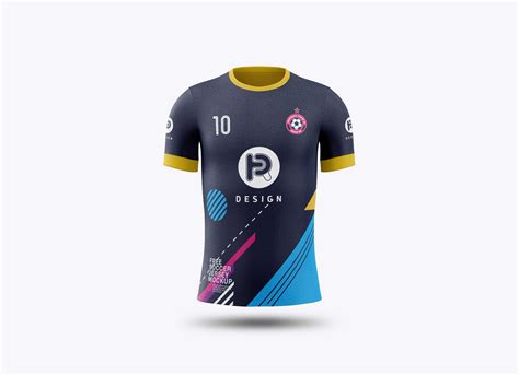 Free Soccer Jersey Mockup (PSD)