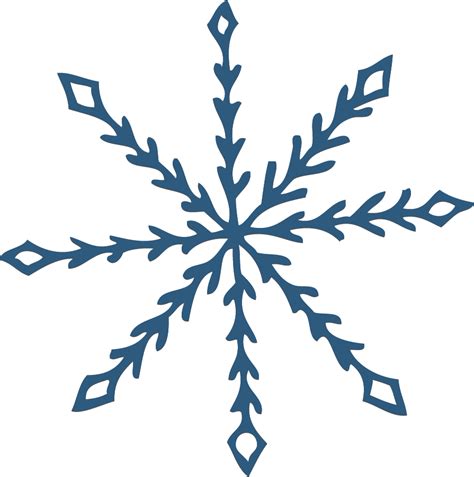 Small Snowflake Clipart | Free download on ClipArtMag