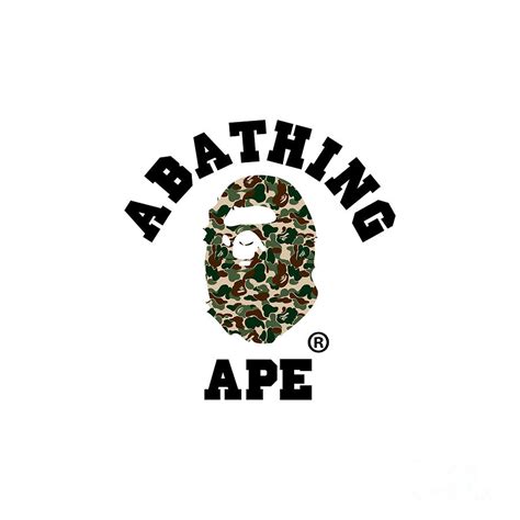 A bathing Ape Logo Digital Art by Bape Collab - Pixels