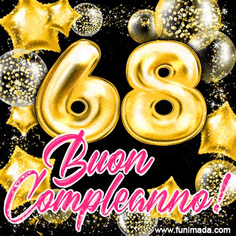 Buon 68 compleanno GIF | Funimada.com