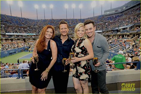 Megan Hilty & Debra Messing: 'Smash' Reunion at U.S. Open! : Photo 2941051 | Debra Messing ...