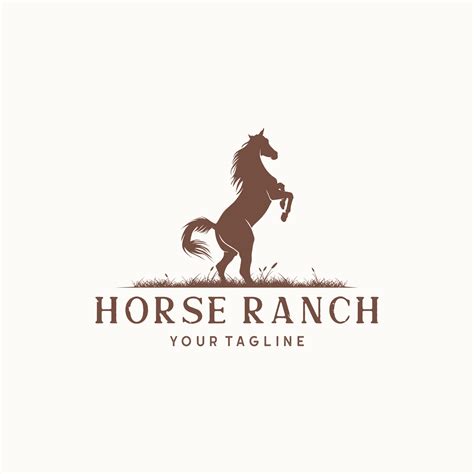 Horse ranch Logo Vector design 11537482 Vector Art at Vecteezy