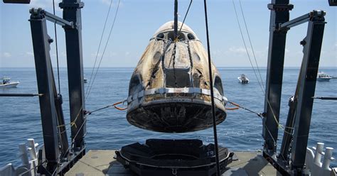 SpaceX Crew Dragon: stunning photos show capsule's historic landing