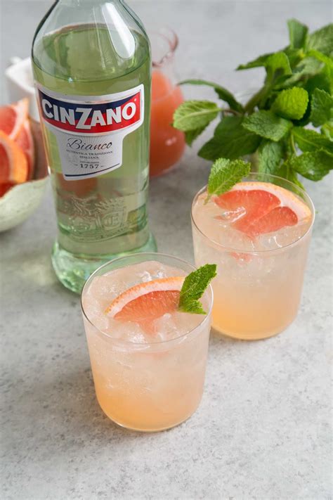 Grapefruit Cinzano | Recipe | Vermouth cocktail, Grapefruit cocktail, Grapefruit