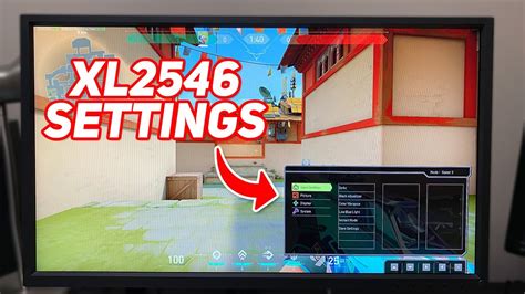 Radiant BenQ XL2546 Settings Updated - YouTube