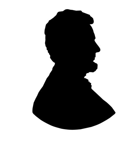 Abraham Lincoln Silhouette Clip Art at GetDrawings | Free download