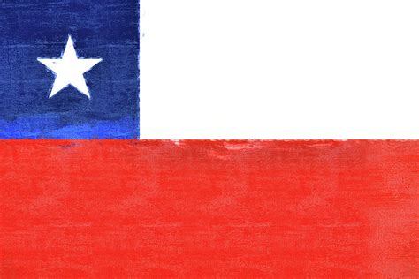 Flag of Chile Grunge Digital Art by Roy Pedersen - Fine Art America