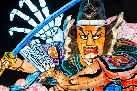 Lantern Floats for Nebuta Festival in Aomori, Japan Editorial Image - Image of attractions ...