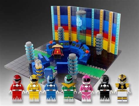 Mighty Morphin Power Rangers LEGO Set | Gadgetsin