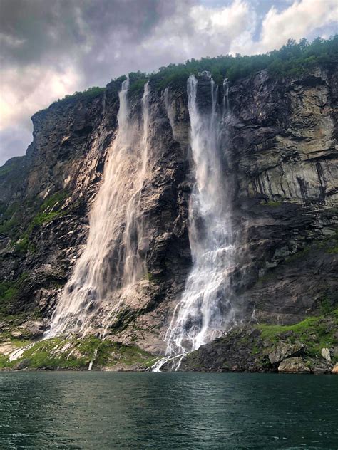 Seven Sisters Waterfall GeraingerFjord Norway [1920x1080] [OC] #Music #IndieArtist #Chicago ...