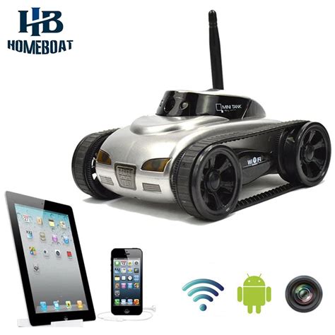 New wifi Mini RC Tank Car RC Camera Cars 777 270 with 30W Pixels Camera ...