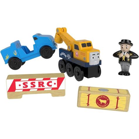 Thomas & Friends Wood Butch's Road Rescue Set with Sir Topham Hatt - Walmart.com - Walmart.com