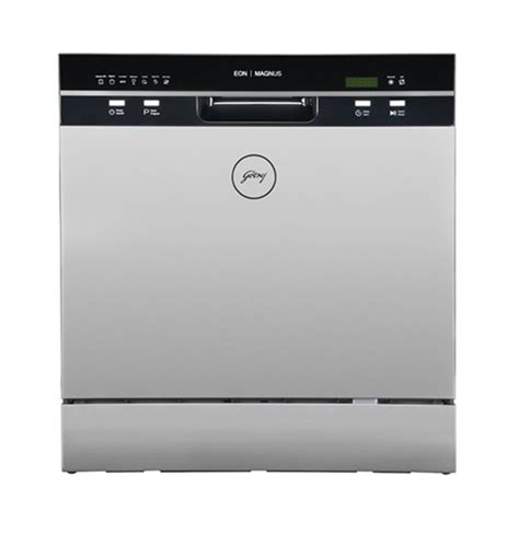 Stainless Steel Godrej Silver Dishwasher, Capacity(Place Setting): 8, Installation Type ...