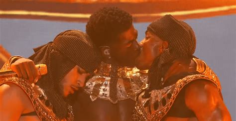 BET Praises Lil Nas X's First Gay Kiss At BET Awards. Rapper Flames ...