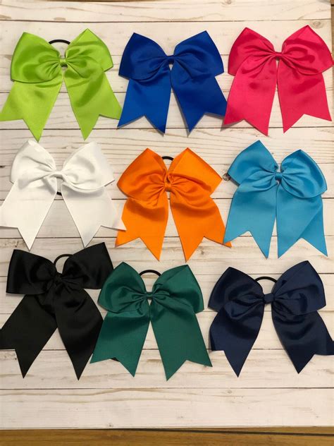 Cheer Bows Ponytail Bows Back to School Bows Girls Bows - Etsy