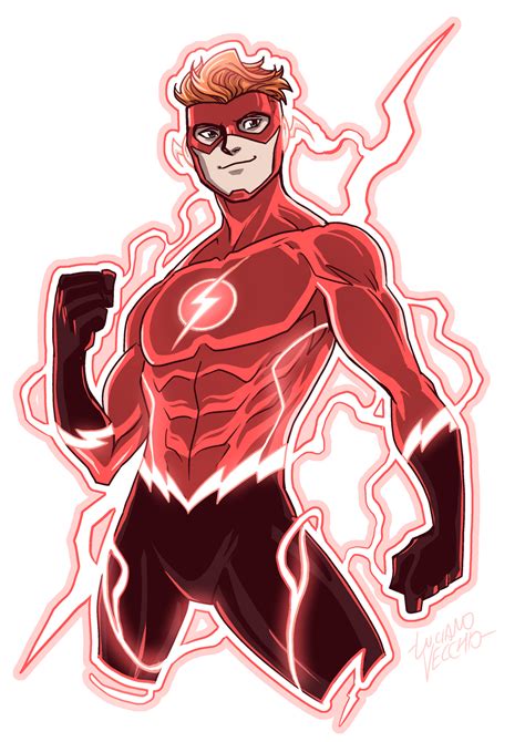 Flash (Wally West) Rebirth by LucianoVecchio on DeviantArt