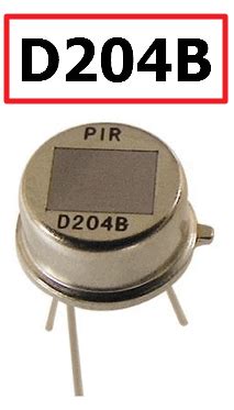 D204B Datasheet - Pyroelectric Infrared Radial Sensor - PIR